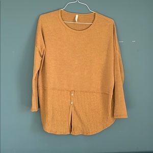 Mustard yellow sweater